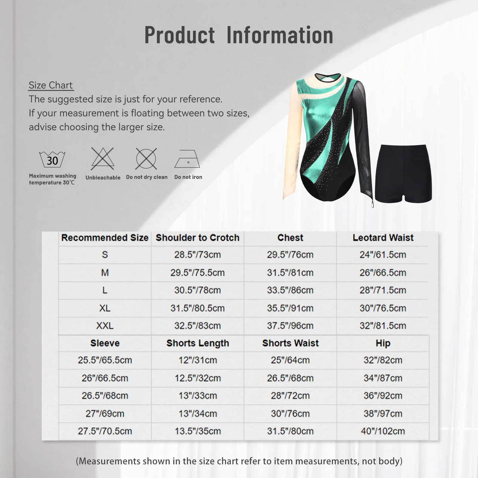 Gymnastics Leotard with Shorts Set Women Mesh Long Sleeve Ballet Acrobatics  Dance Bodysuit Figure Ice Skating Jumpsuit Costumes