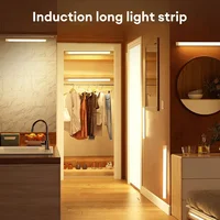 LED Motion Sensor Light Wireless LED Night Light Type C Rechargeable Light Cabinet Wardrobe Lamp Staircase Backlight For Kitchen 4