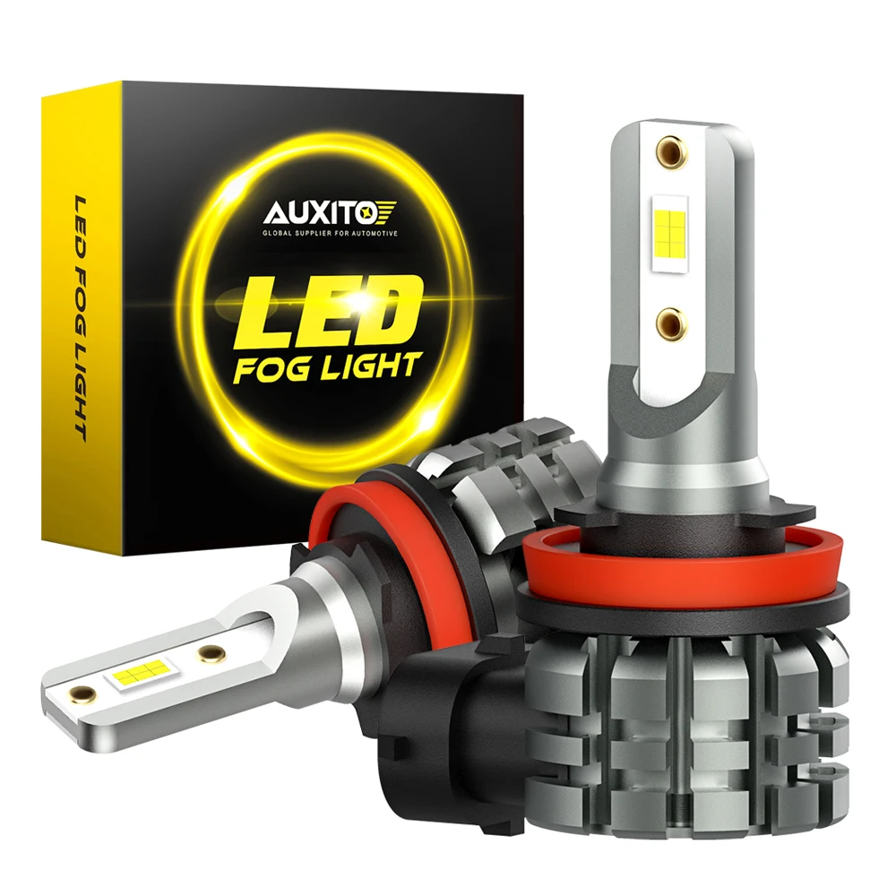 

AUXITO CANBUS H8 LED Bulb Yellow White HB4 9006 9005 H11 LED Fog Lights Driving Lamp for Toyota Corolla Lada Kia Morning Optima
