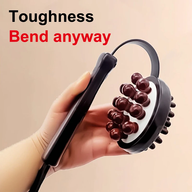1PCS 3 In 1 Relief Stress Massager Massage Hammer Stick Knock Scratcher Körper Massage Entspannung Werkzeug – Detail 15