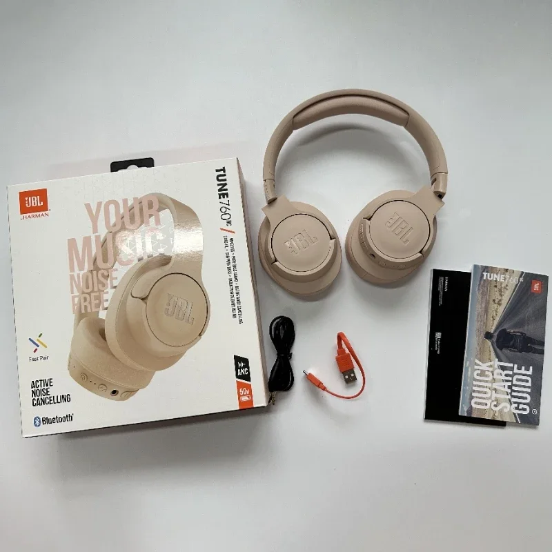 Original JBL Tune 760NC Wireless Over-Ear NC Headphones T760