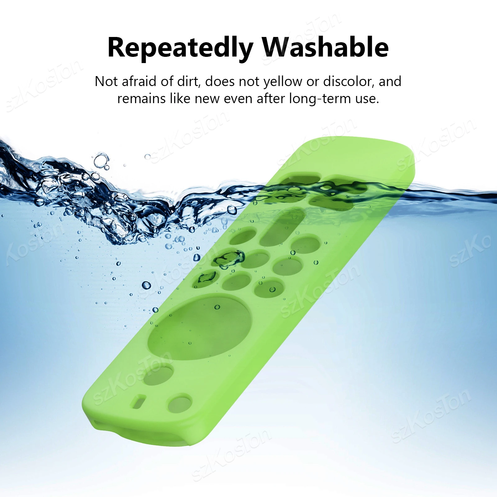 Premium Silicone Protective Cover for Fire TV Stick Remote - Anti-Drop, Dustproof, Shockproof Sleeve