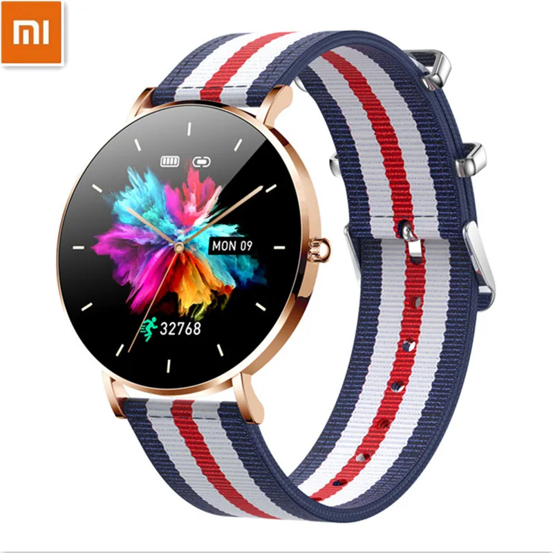 2023 nuovo Xiaomi Mijia Smart Watch donna sottile HD Pixel Display  promemoria chiamata Smartwatch Ladies Box sport orologi digit