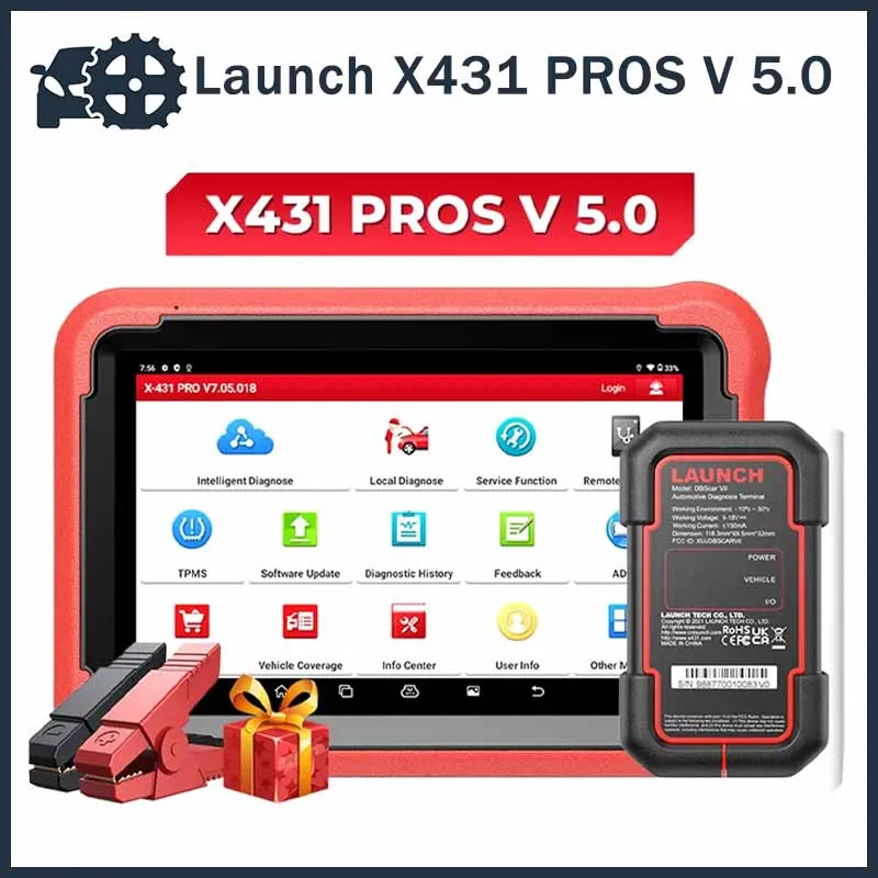 

X-431 Launch X431 PROS V 5.0 Car Diagnostic Tools Automotive Diagnosis OBD Auto Diagnostics Scanner OBD2 Scan Diagnost Pro V+