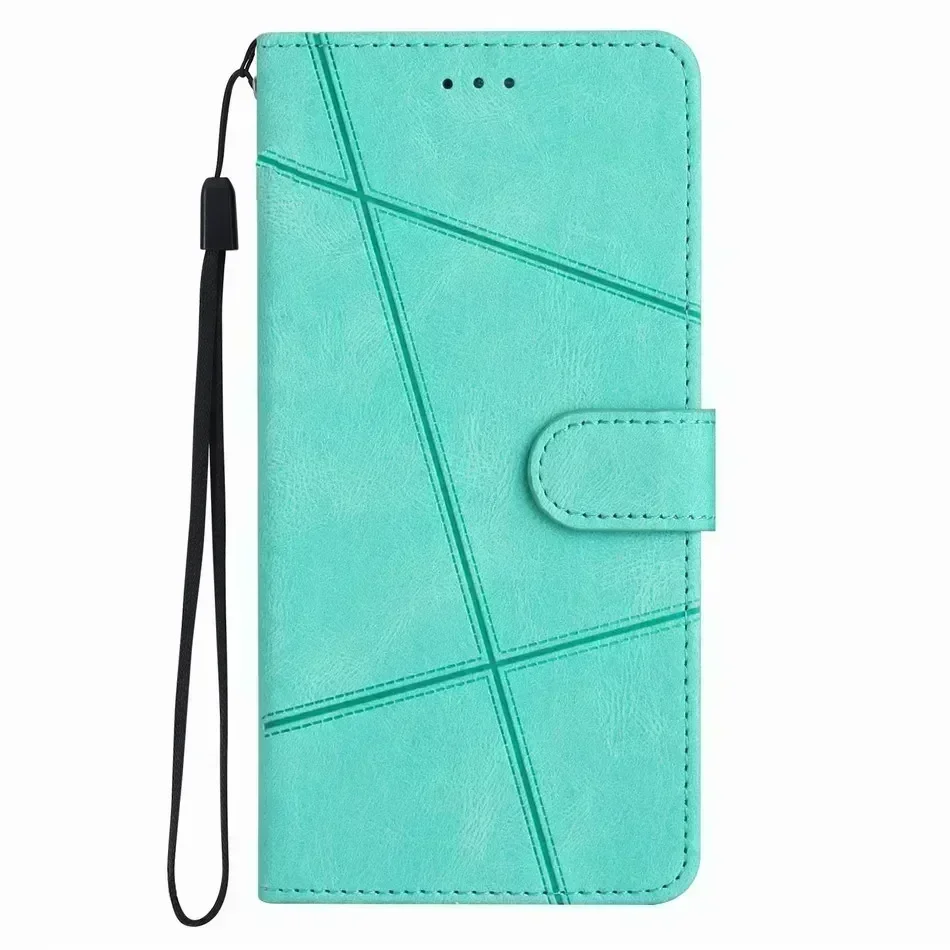 Elegant Solid Color Phone Case with Card Slots and Wallet Feature