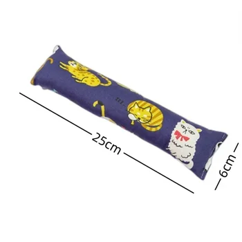 Catnip Kicker Pillow Toys Interactive Cat Kicker Chew Gift Toy Bite Resistant Catnip Toy for Kitten, Catnip Filled Cartoon Mice 2