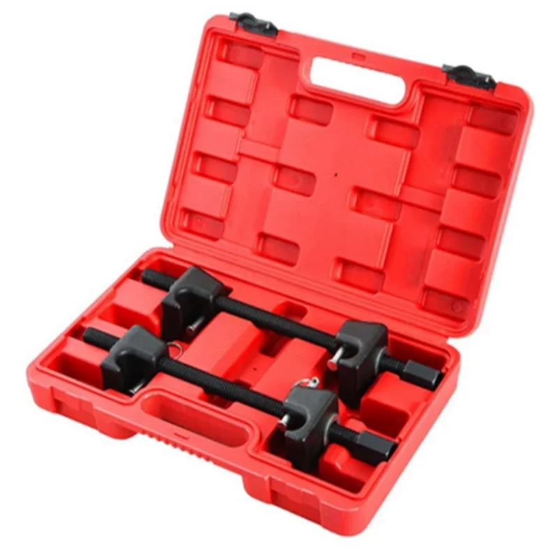 

Комплект сверхмощных пружинных зажимов для компрессора Macpherson, 2 шт., удаляющий амортизатор или пружинный инструмент, инструмент для ремонта автомобиля