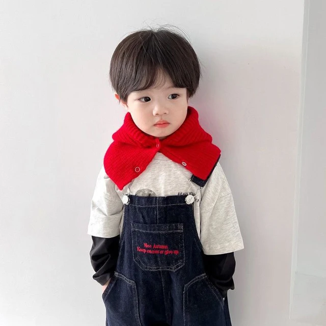 Bavoir,Bavoirs En Coton Pour Enfants,écharpe à Col Rond,pour Garçons Et Filles,nouvelle