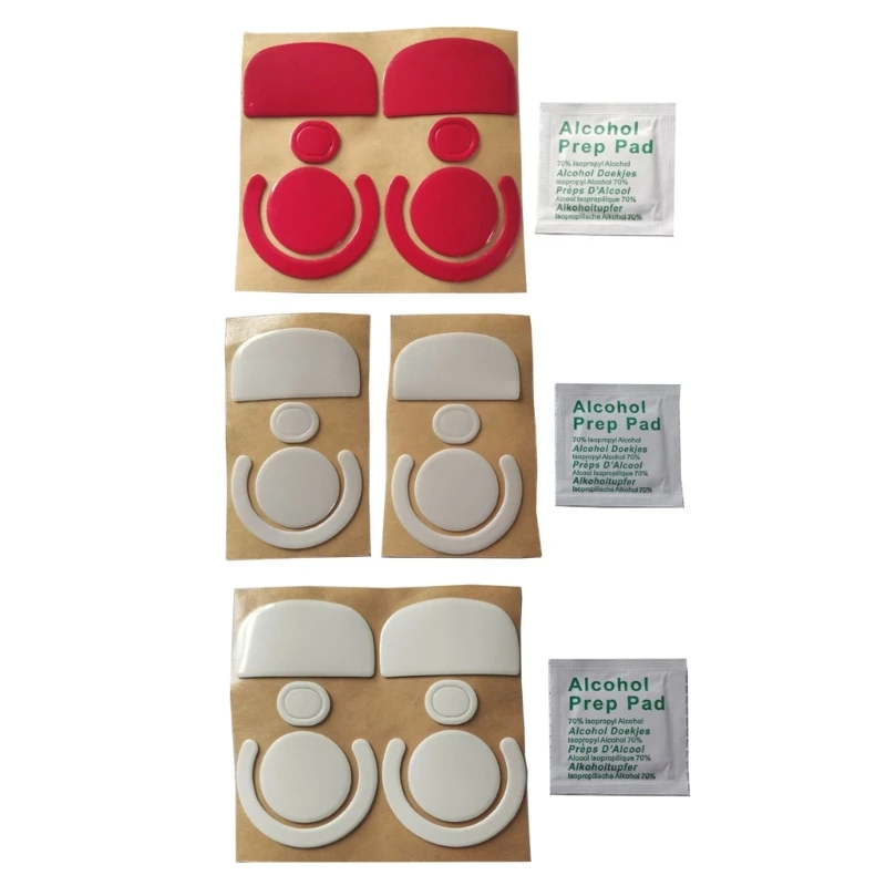 896F 2Set 0.6Mm Mouse Skates Pad Mouse Feet Sticker Per Logitech G Pro X Superlight Gaming Mouse Pad Sostituzione 3 Colori