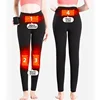 Winter Heated Pants Men Usb Electric Pants Heating Women Plus Velvet Rechargeable Thermal Heating Trousers Warm Clothes Skiing 2