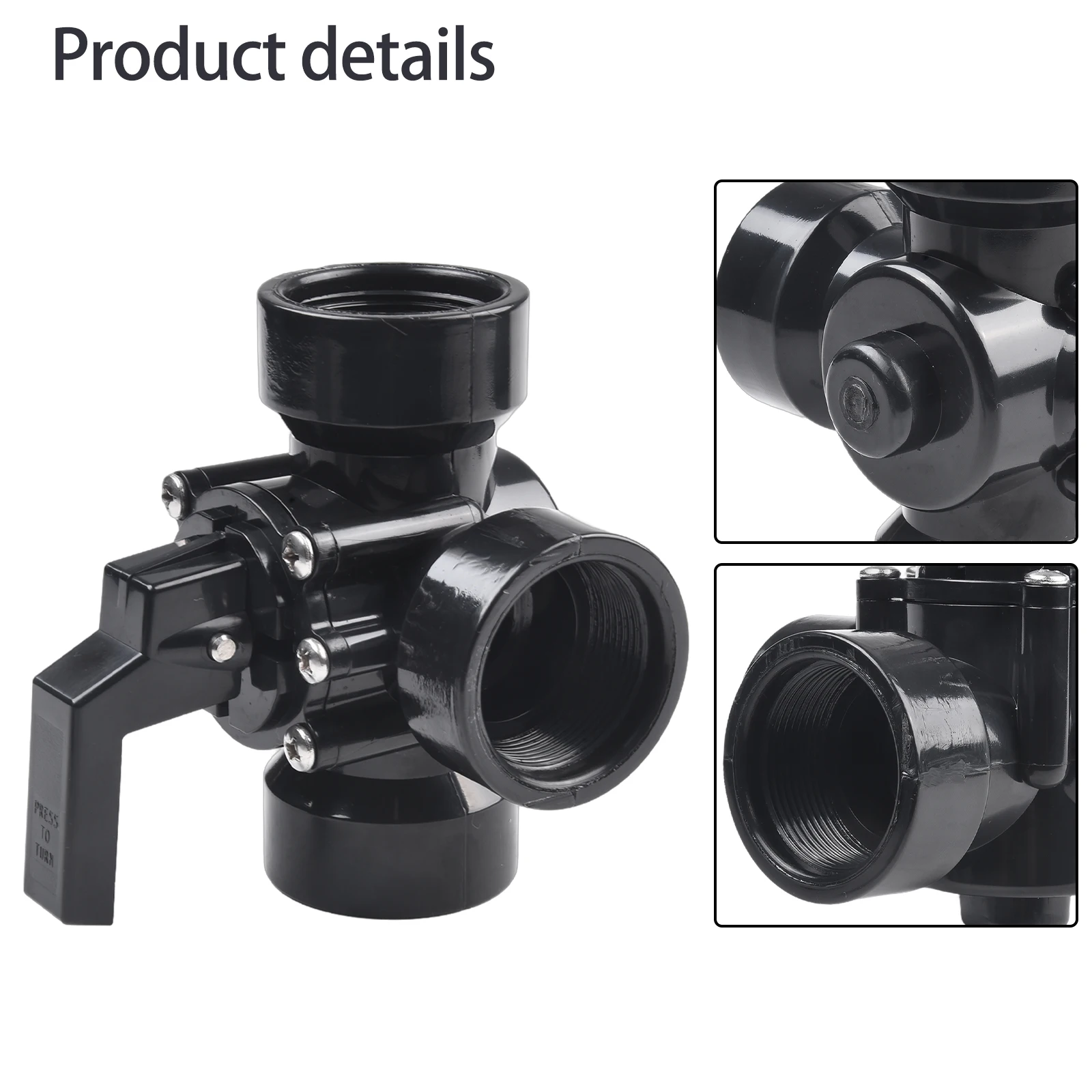 

22223WaySwimmingPoolPump, соединительный шланг, сменный клапан для 4517 Spa для отвлечения, отключения, смешивания, бассейна