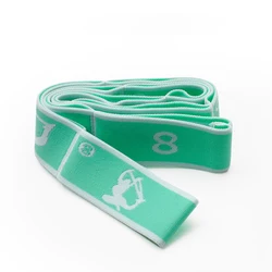 Enhanced Stretch and Flex Dance Resistance Band for Ballet, Gymnastics, Pilates, and Yoga (Green)