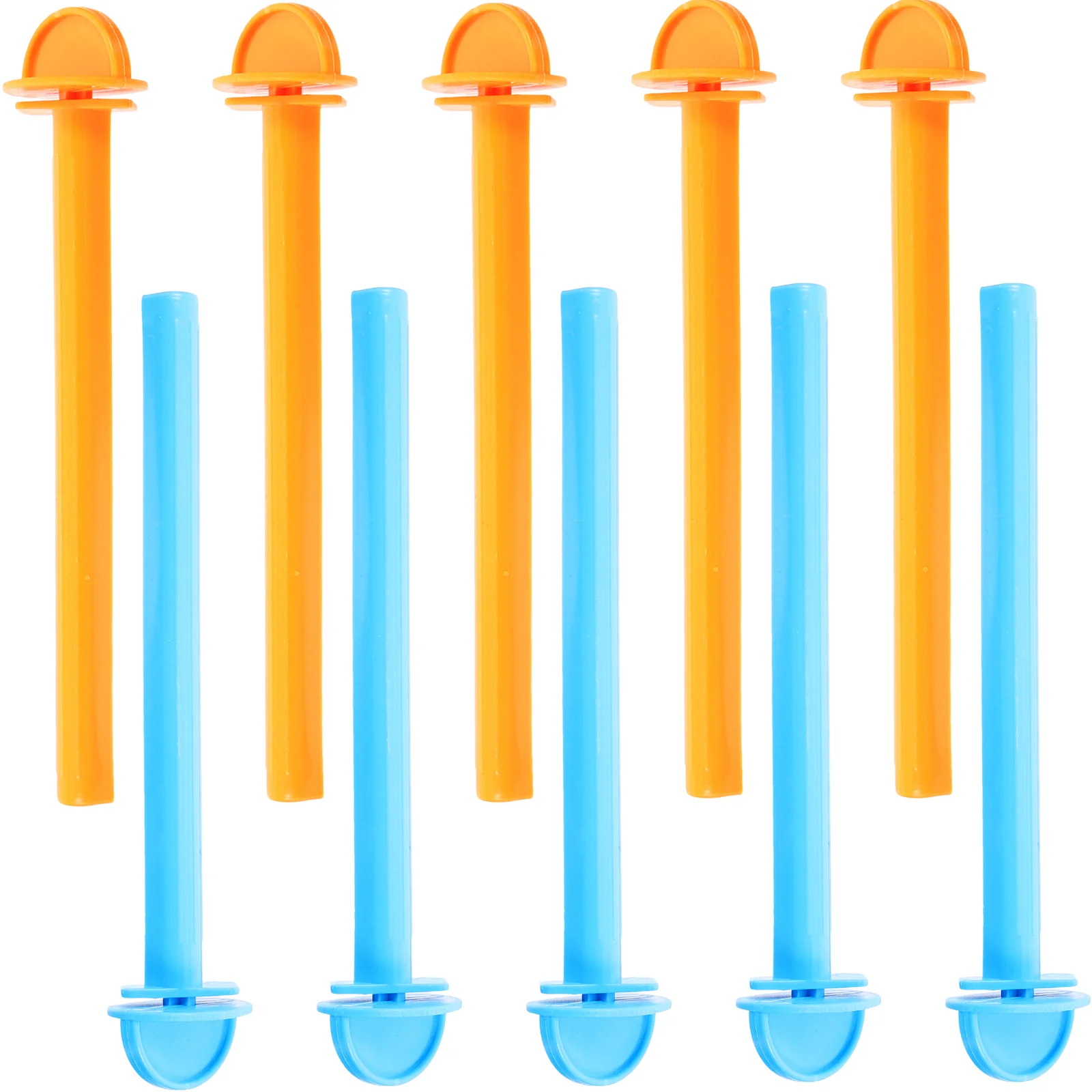 Bird Cage Accessories Bird Toys 10 Pcs Bird Standing Stick Perch Parakeet Biting Sticks Parrot Plastic Toy