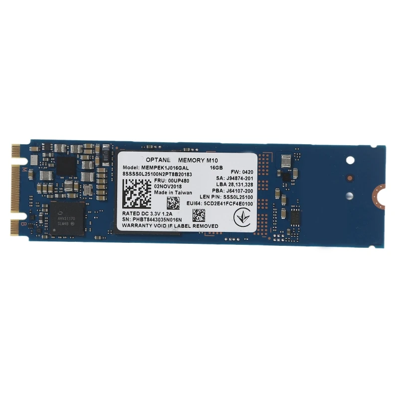 Твердотельный накопитель для ноутбука Optane 16G, внутренний жесткий диск SSD для M.2 SSD HDD D5QC