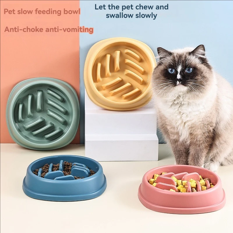 Pet Supplies Dogs and Cats Slow Food Bowl Puzzle Non-Choking Non-Slip Slow Feeder Thickened Plastic Plate Bowl Pet Feeding Bowl Pet Supplies Dogs and Cats Slow Food Bowl Puzzle Non-Choking Non-Slip Slow Feeder Thickened Plastic Plate Bowl Pet Feeding Bowl