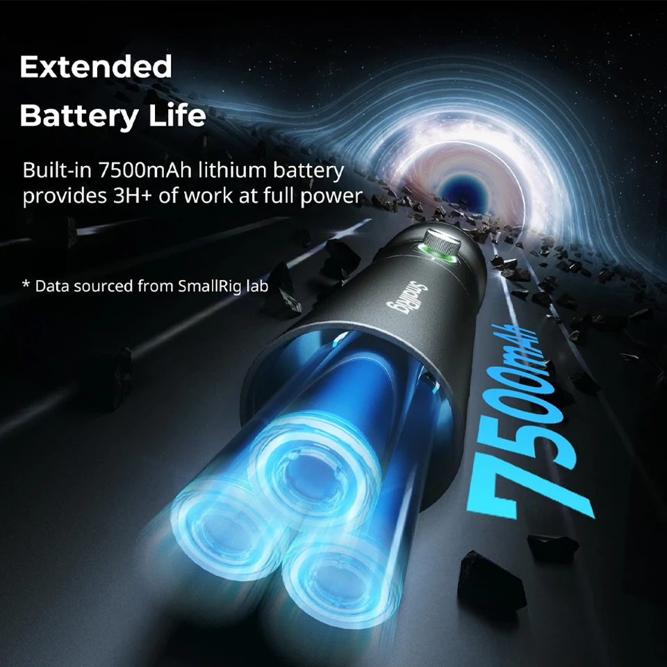 SmallRig RF 10C Portable Focusable LED Video Light 4-Color