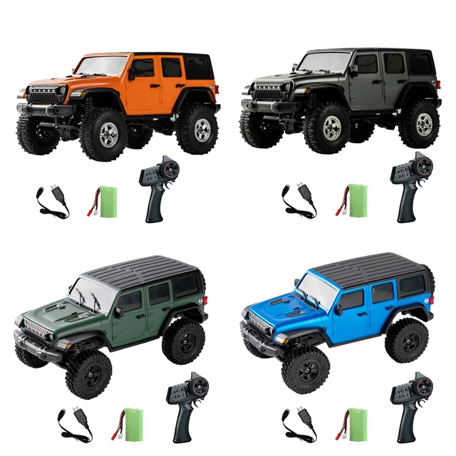 Gift 1/18 RC Rock Crawler Car 4WD Remote Control Simulation Off Road Car C8801 RTR Crawler Motor ESC LED Lights Vehicle Toys 1