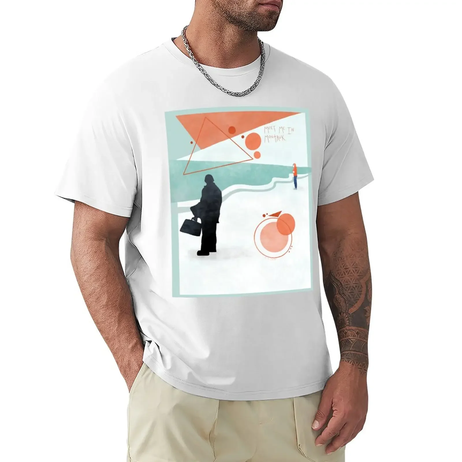 

Meet Me in Montauk T-Shirt for a boy summer top heavyweights mens t shirt