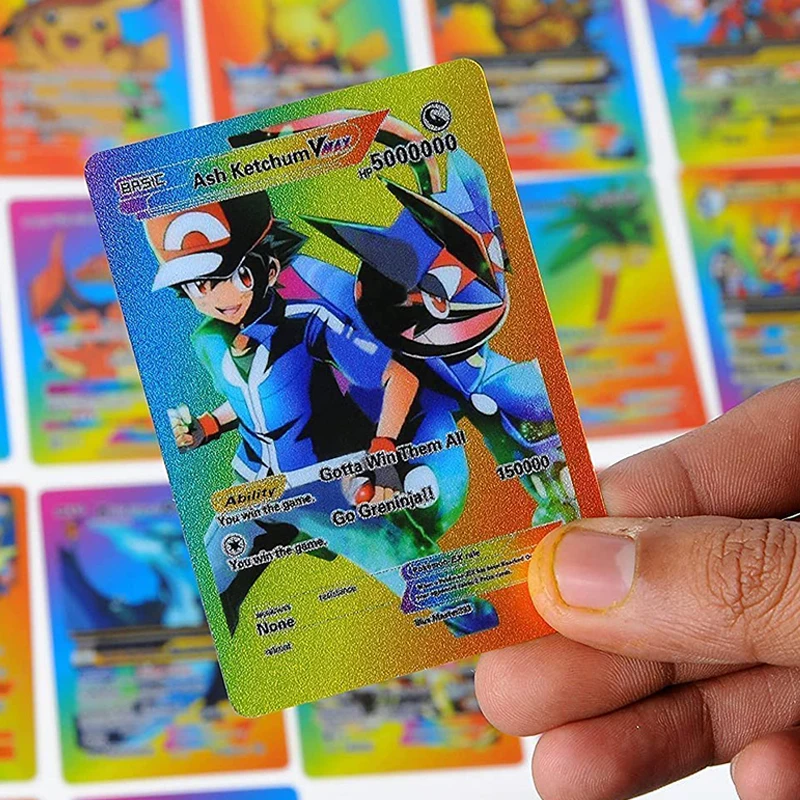 Anime pokemon clássico jogo coleção cartão tempestade pássaro prata lugia  antigo totem série flash jogos de mesa crianças brinquedos presente -  AliExpress