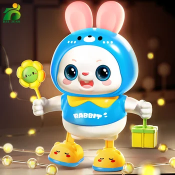 Lapin Musical pour enfants, Instruments de musique sensoriels, développement de l’activité