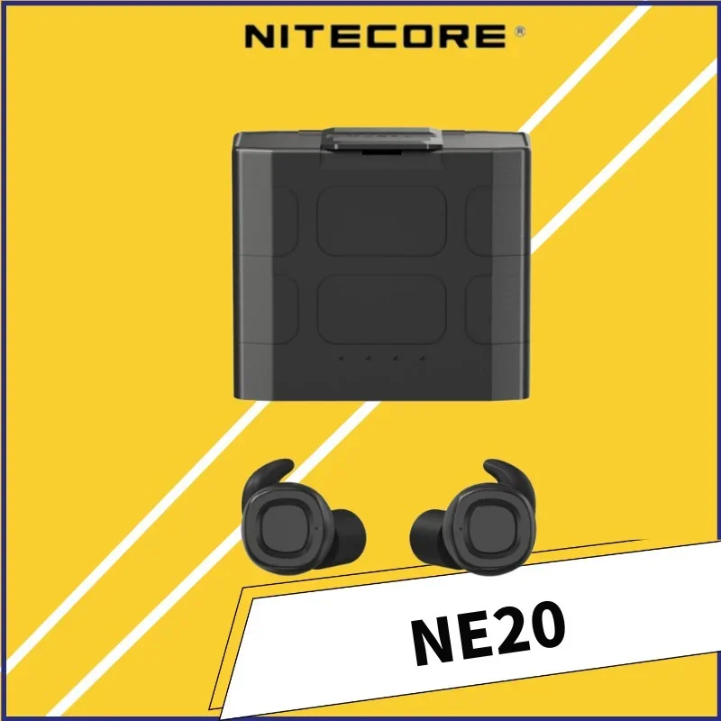 

NITECORE NE20 Bluetooth Earphone Hearing Protection Earbuds Tactical Ear Electronic Hearing Protector Noise Reduction Headset