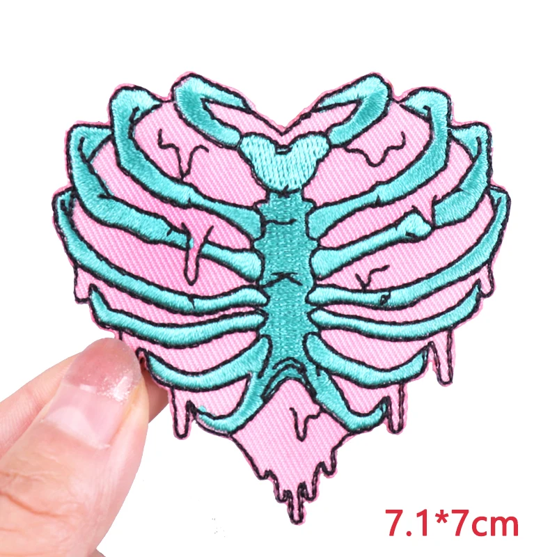 Playful Cartoon Embroidery Iron-On Patches