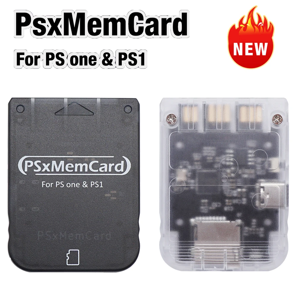 PSX Memory Card Save Data Game Card for PS1 PS One Game Console with