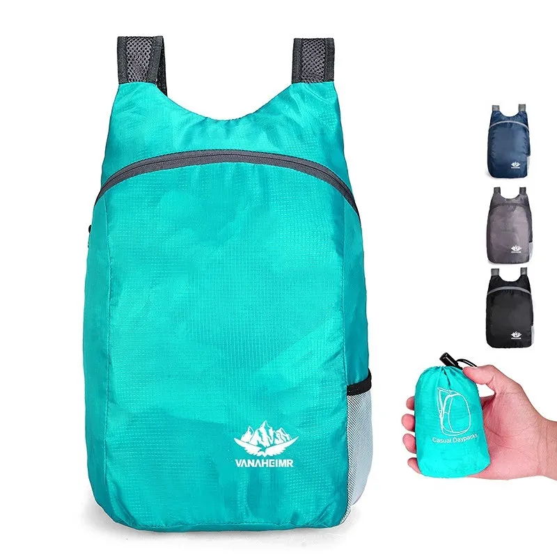 Ultralight Folding Bag Men Women Waterproof High-volume Portable Backpack Lightweight Travel Bags Outdoor Sports Daypack