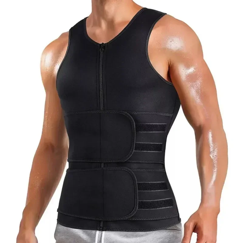 

Suit Burner Tank Body Trainer Slimming Loss Men Shaper Underwear Shapewear Shirt Sauna Workout Vest Waist Sweat Tops Weight Fat