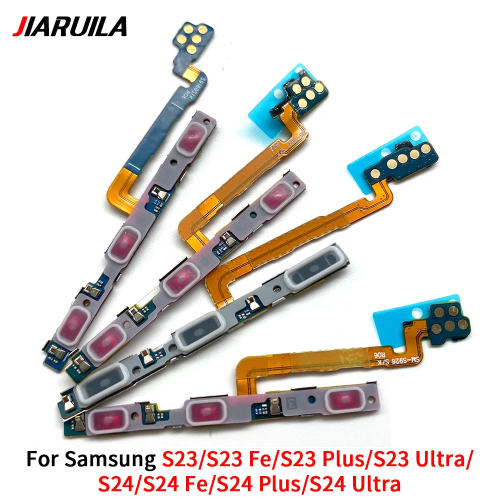 Side Button Power and Volume Flex Cable Replacement Parts for Samsung Galaxy Series