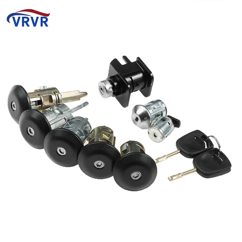 

8 pcs/ set 2T1A-V22050-AD 2T1AV22050AD Complete Door Lock Set Ignition Switch For Ford Transit Connect 2002-2013 4425134