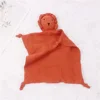 Soft Cotton Baby Comforter Blanket Lion Shaped Newborn Sleeping Dolls Toy Kids Newborn Soothe Appease Towel Bibs 4