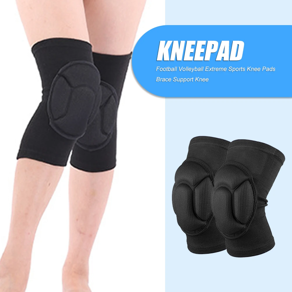 Sports Kneepad Elastic Thickened Sponge Knee Pads Support Fitness Gear