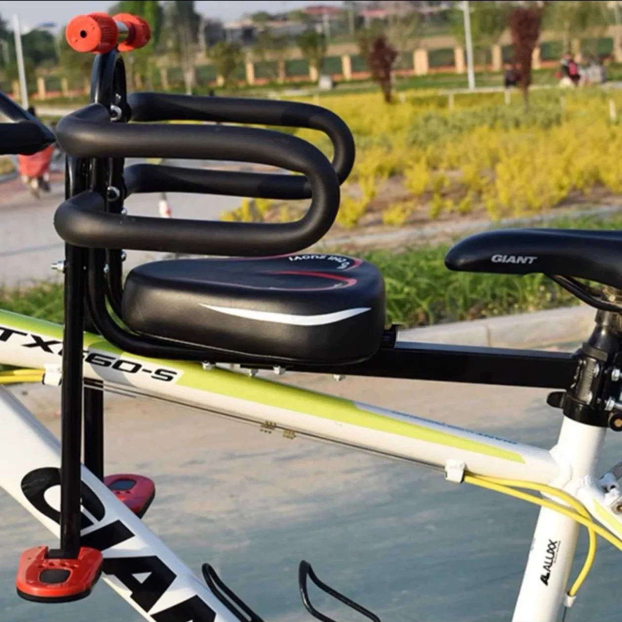Siège enfant pour vélo de montagne, siège de sécurité avant pour bébé, siège de voiture pour changement de vitesse, siège enfant pour véhicule électrique