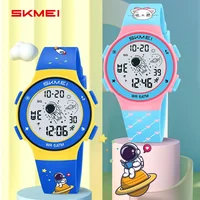 SKMEI 2267 Cartoon Children Digital Watch Waterproof Sports Countdown Kids Wristwatches Shockproof Boy Girl Alarm Clock Reloj
