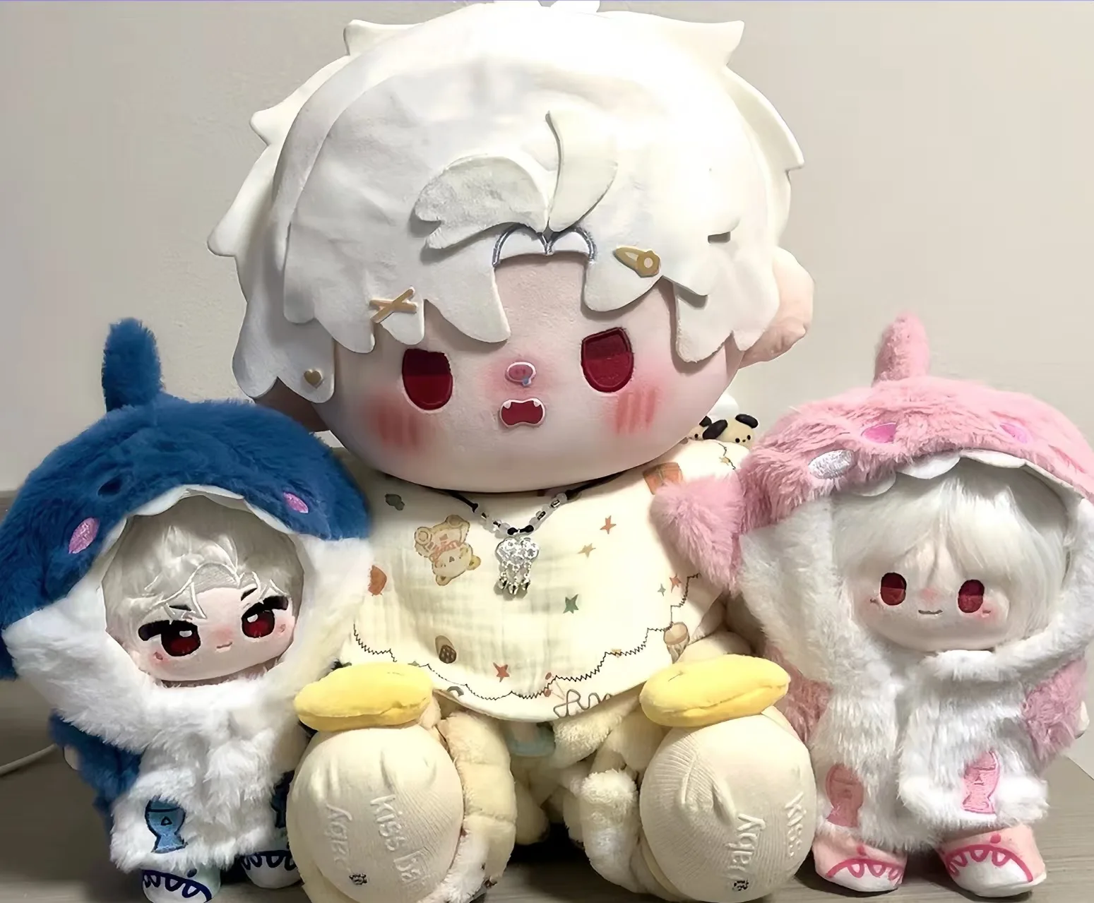 Love and Deepspace Idol Cotton Doll Clothing Accessories 20cm Dolphin Shark Coat Jumpsuit Xavier Zayne Rafayel ralayo Sylus