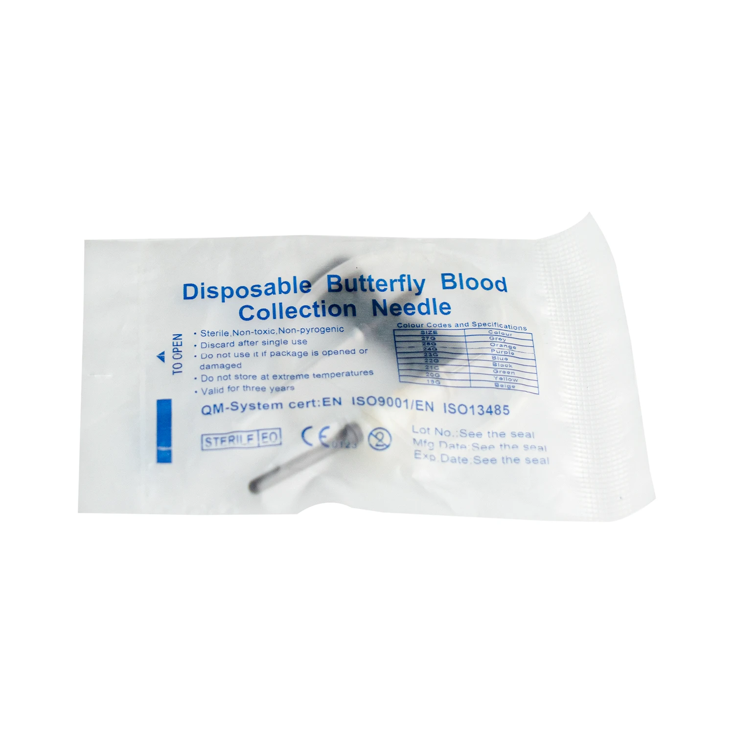 Disposable Blood Collection Needle 50pcs/lot Disposable Medical Scalp Venous Safety pet medical