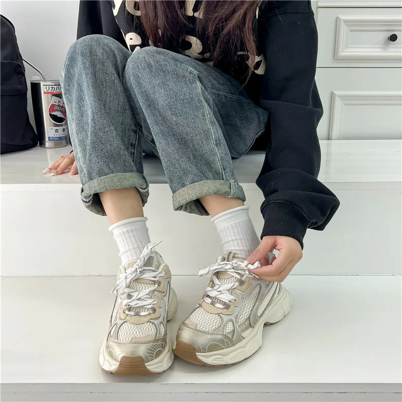 Tenis Feminino Women Tennis Sneakers Fashion Comfort Sports Board Shoes Casual Shoes Female Spring Summer Ladies Trainers