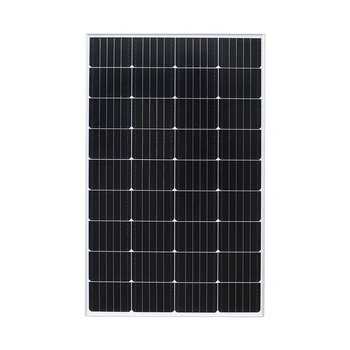 Glass Solar Panel battery แผงโซล่าแข็ง19.8V 200W โมโนคริสตัลไลน์แผงโซล่าแบตเตอรี่400W บ้านโซลาร์เซลล์พลังงานภายนอกอาคารจีน 1