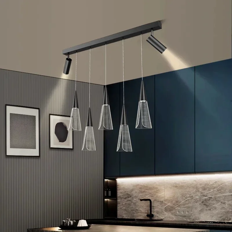 

Современные подвесные светильники для столовой, комнатное освещение, потолочная лампа, Подвесные светодиодные люстры для гостиной, комнатное освещение