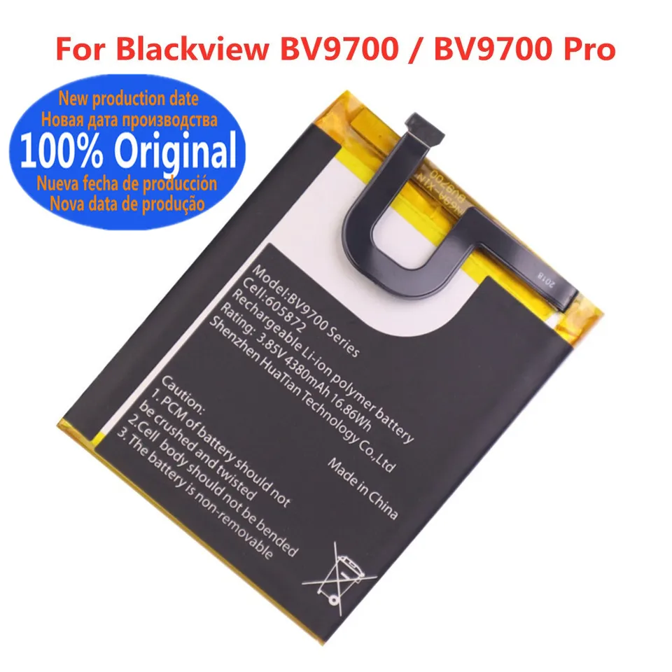 Replacement Battery For Blackview BV9700 PRO / BV9700 Series - 4380mAh 3.85V Li-Polymer With Tools