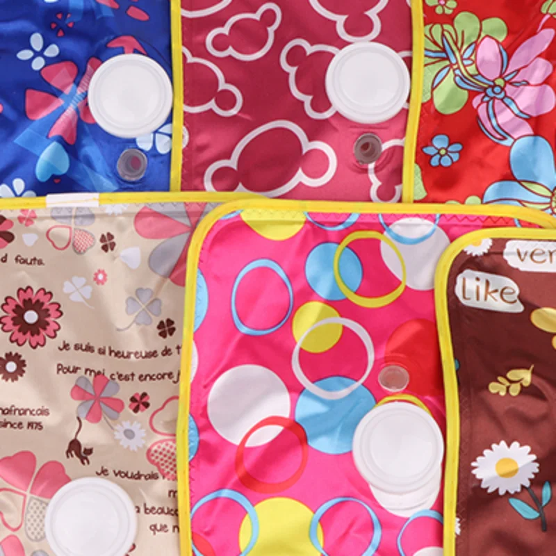 EU/US Rechargeable Electric Hot Water Bottle Hand Warmer Heater Bag For Winter Gifts Winter Hot Water Bottle Random Color