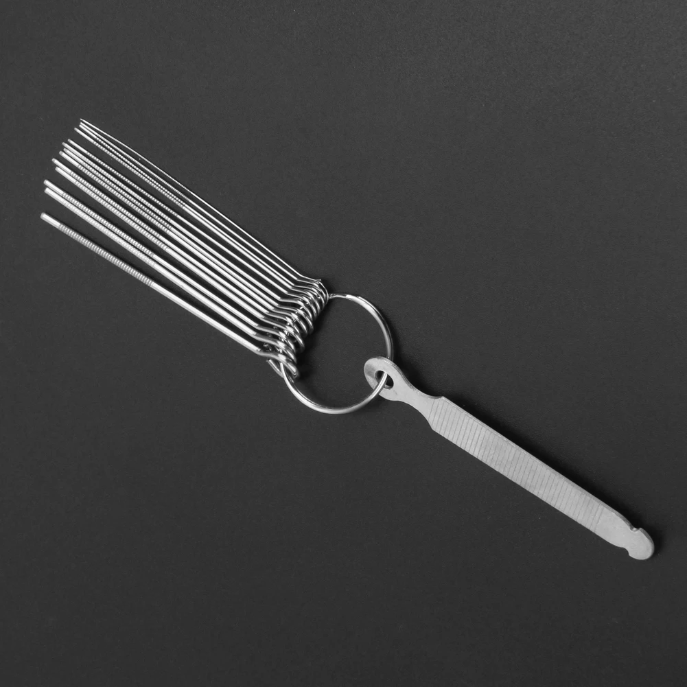 Stainless Steel Guitar Nut Slotting File Saw Rods DIY Repair Tools