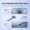 YZ For Tesla Model 3 Y highland 2025 Car Sunshade Umbrella Foldable Front Sunscreen Heat Insulation Front Parasol Car Accessorie 5