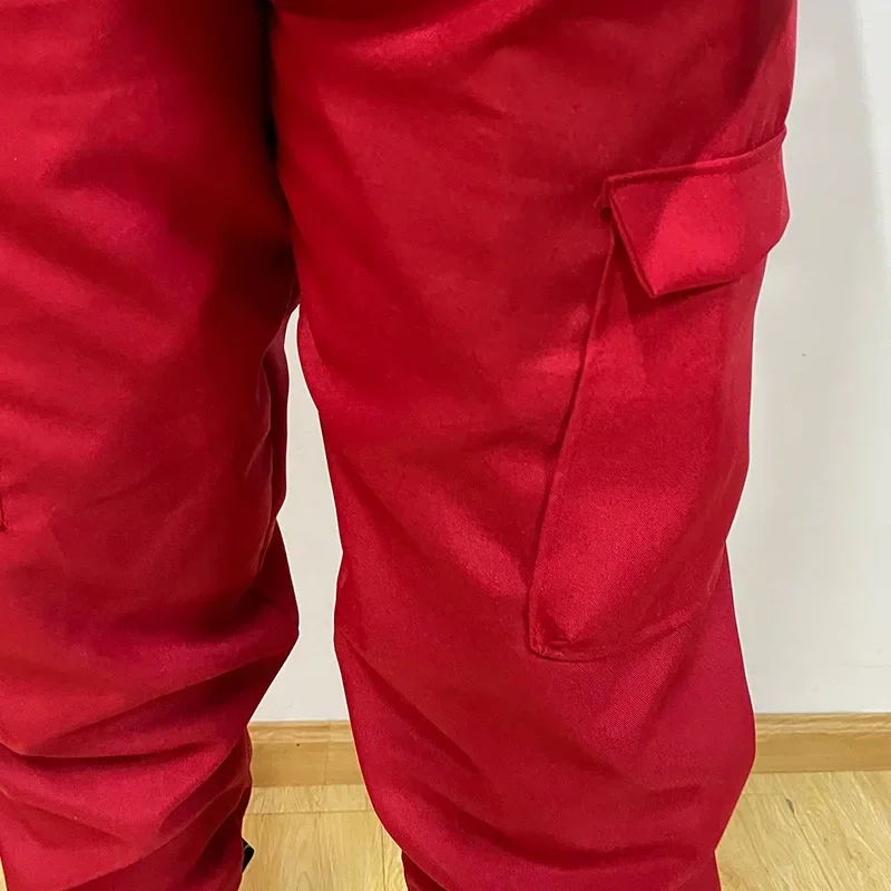 Squid Game Red Guard Uniform Cosplay Costume