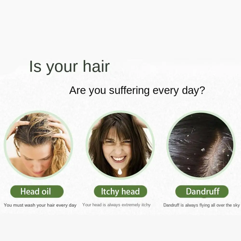 Description Picture 2 of itemSoap Hair Darkening Shampoo - 100% Natural Organic Conditioner Moisturize Repair Gray White Hair Dye Bamboo