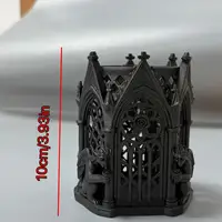.Hot Sale-Black Gothic Style Pen Holder Ornament for Home And Office Decor Cool Gift Unique Storage Item 2026 6