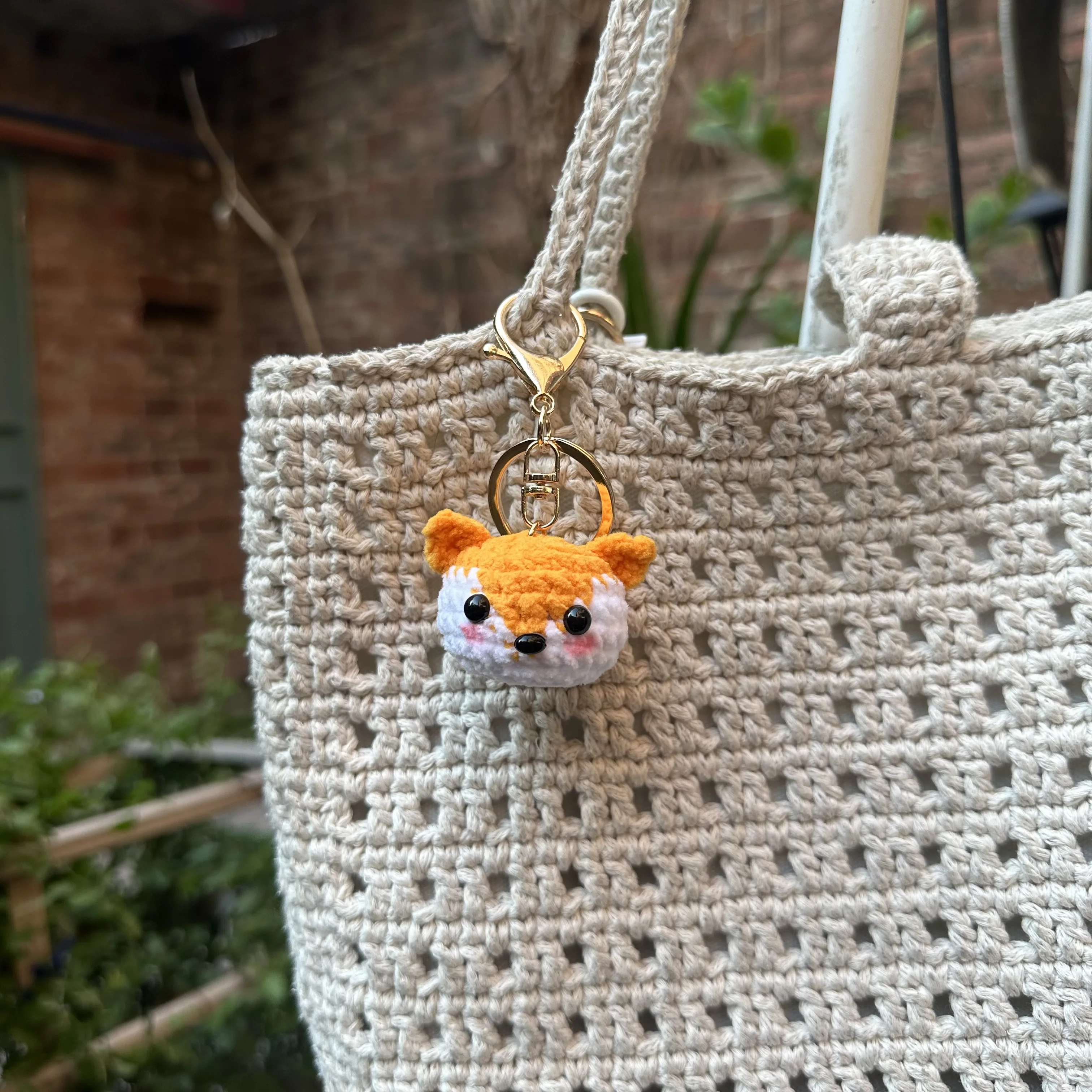 Mini Crochet Animal Keychain – Bunny, Chick, Cat, Dog & More