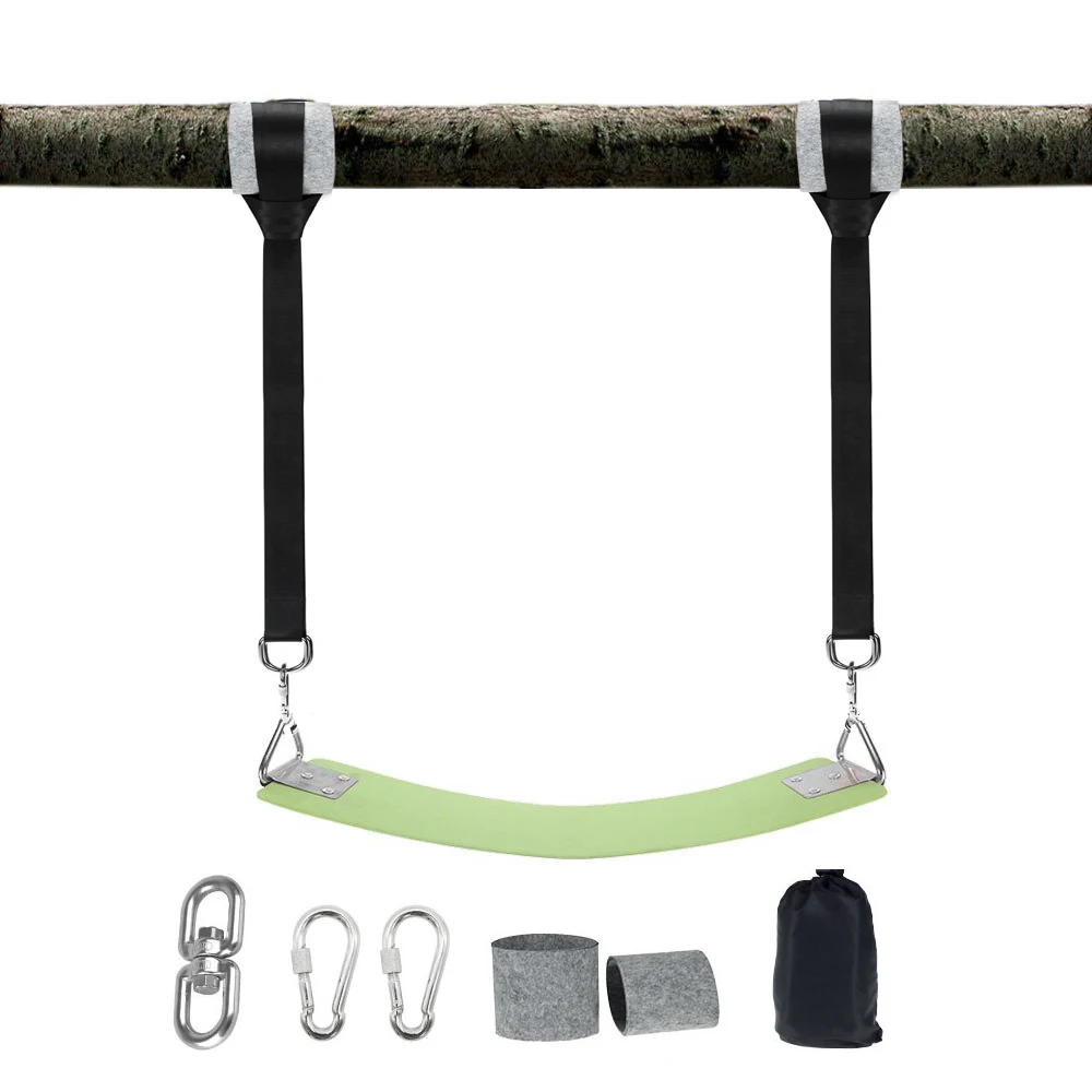 

Bearing 350kg Durable Safety Strength Heavy Duty Hanging Kit Hammock Straps Belts with Locking Carabiner Garden Swing Straps