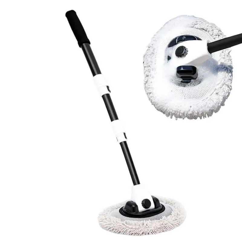 

Car Wash Brush Car Washing Brush With Extensible Handle Rv Wash Brush With More Absorbent Brush Head For Cars Trucks Motorcycles
